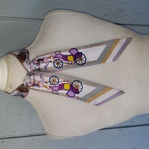 * Horse Carriage Skinny Scarf Caballo Western Vaquero Pony Wild West